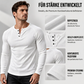 Lässiges Herren-Henley-T-Shirt aus Rippstrick – schmal geschnitten & bequem