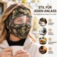 Winter Winddichte Warme Gesichtsmaske mit HD-Schutzbrille