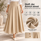 ✨Neu Eingetroffen! Damen High-Waist Plissierter A-Linien Maxirock