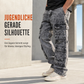 💞 Top bewertet + 50% Rabatt!💞 Retro gewaschene Cargo-Jeans mit weitem Bein, Y2K High-Street-Denim-Hose mit Taschen