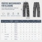 💞 Top bewertet + 50% Rabatt!💞 Retro gewaschene Cargo-Jeans mit weitem Bein, Y2K High-Street-Denim-Hose mit Taschen