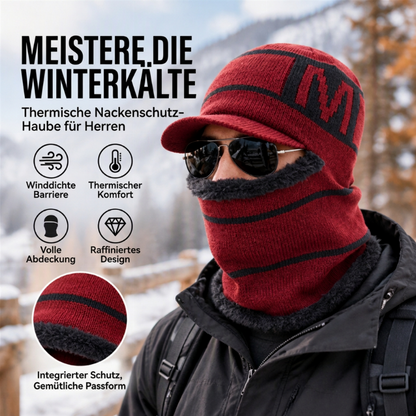 Warme Winter-Strickmütze für Herren