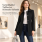 Eleganter mittelalter kariierter Trenchcoat für Damen, vielseitig einsetzbar für Herbst und Winter