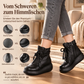 Damen Retro Stiefeletten mit Wärmefutter