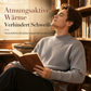 Herren-Strickpullover mit Stehkragen in Unifarben