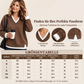 Damen Sweatshirt mit V-Ausschnitt im Layered-Look