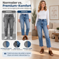 📢🎉50%Rabatt!!!🛍️✨High-Waist Jeans für Damen in Cropped-Geradeausfall