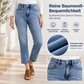 📢🎉50%Rabatt!!!🛍️✨High-Waist Jeans für Damen in Cropped-Geradeausfall