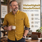 Klassisches warms Shirt aus Cord für Herren