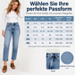 📢🎉50%Rabatt!!!🛍️✨High-Waist Jeans für Damen in Cropped-Geradeausfall