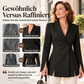 ⚡ Beliebteste Wahl! 50% Rabatt!⚡ Eleganter Doppelreihiger Blazer für Damen