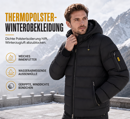 🥳 Über 5.000 Mal im Warenkorb!🥳 Lässige, warme, isolierte Winterjacke für Herren, kurz und wattiert