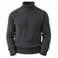 📢 Tausende Kunden kaufen es!📢 Herren Strickpullover mit Rollkragen, schmale Passform