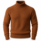 📢 Tausende Kunden kaufen es!📢 Herren Strickpullover mit Rollkragen, schmale Passform