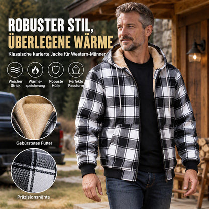 📢🎉50%Rabatt!!!🛍️✨Lässige Herren-Thermojacke mit Kapuze