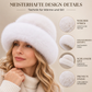 ⏰ Blitzangebot, vielseitig für Herbst & Winter – Damen warme Kunstpelz-Mütze ✨