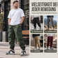 Freizeit-Cargohosen für Herren mit mehreren Taschen