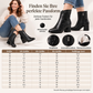 Damen Stiefeletten aus weichem PU-Leder