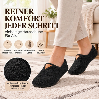 Leichte, warme Hausschuhe für Damen & Herren – gemütlich & bequem
