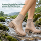 Lässige Stiefel mit niedrigem Absatz für Damen