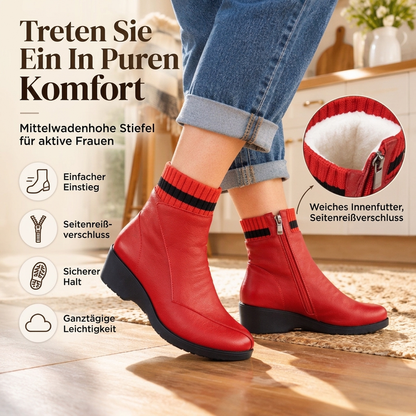 🥳 Über 5.000 Mal im Warenkorb!🥳 Bequeme warme, rutschfeste Stiefel für Damen