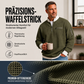 Lässiges Waffelstrick-Viertelreißverschluss-Sweatshirt für Herren