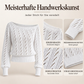 🔥 Nur heute: 50% Rabatt!🔥 Damen schulterfreies kurz geschnittenes Strickpullover