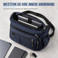 👜💼 Langlebige Herren-Umhängetasche mit großem Fassungsvermögen – mehrere Taschen & ideal für Business und Freizeit