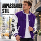 📢🎉50%Rabatt!!!🛍️✨ Freizeit-Baseballjacke für Herren mit Farbblock-Design