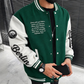 📢🎉50%Rabatt!!!🛍️✨ Freizeit-Baseballjacke für Herren mit Farbblock-Design