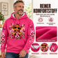 💥50% Rabatt! Nur heute!💥 Hoodie für Herren mit Tasche und schottische Hochlandkuh-Print
