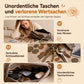 🐱✨ Niedliche Patchwork-Katzen-Geldbörse mit Münzfach & Kartenhalter – klein, kreativ & tragbar für Mädchen 👛🎀