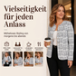 Damen Vintage schmal geschnittene Tweedjacke
