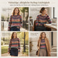 🎄 Nur heute 50%! Vintage Fair-Isle-Strickpullover für Damen – locker sitzend, mit Rundhals & Farbblock-Design ✨