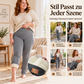 Damen Thermo-Leggings mit hoher Taille und Plüschfutter