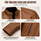 💥 50% RABATT + GRATIS VERSAND 📦 Stylische Herren-PU-Lederjacke mit Stehkragen