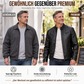 💥 50% RABATT + GRATIS VERSAND 📦 Stylische Herren-PU-Lederjacke mit Stehkragen