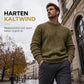 🧶 Herren Grobstrick-Pullover mit Rundhalsausschnitt – warm & vielseitig für Herbst & Winter 🍂