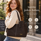 Retro bestumpfte PU-Leder-Handtasche