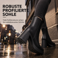 💥 GRATIS VERSAND 📦 Klobige Plateau-Stiefeletten mit dickem Blockabsatz – robust & stylisch 👢