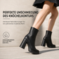 💥 GRATIS VERSAND 📦 Klobige Plateau-Stiefeletten mit dickem Blockabsatz – robust & stylisch 👢
