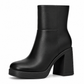💥 GRATIS VERSAND 📦 Klobige Plateau-Stiefeletten mit dickem Blockabsatz – robust & stylisch 👢