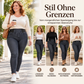 Damen elastische Skinny Jeans mit hohem Bund