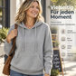 📢Letzter Tag!📢 Freizeit-Strickpullover mit Kapuze für Damen