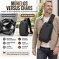 Diebstahlsichere Sling-Tasche mit USB-Ladeanschluss für Herren