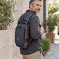 Diebstahlsichere Sling-Tasche mit USB-Ladeanschluss für Herren