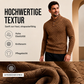 Klassischer Schalkragenpullover für Herren