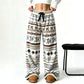 🔥👖Bestseller | Warm & bequem, Herbst- & Winteralltag – Warme, bequeme Vintage-Hosen mit weitem Bein