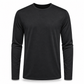 Herren Schnell Trocknend Rundhals Langarmshirt