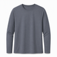 Herren Schnell Trocknend Rundhals Langarmshirt